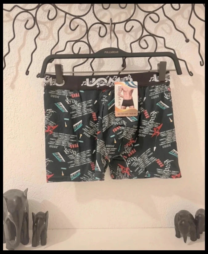 Lote de 3 Boxers para Hombre IntimaLux “Music” Nuevos con Etiquetas – Talla M – photo 5